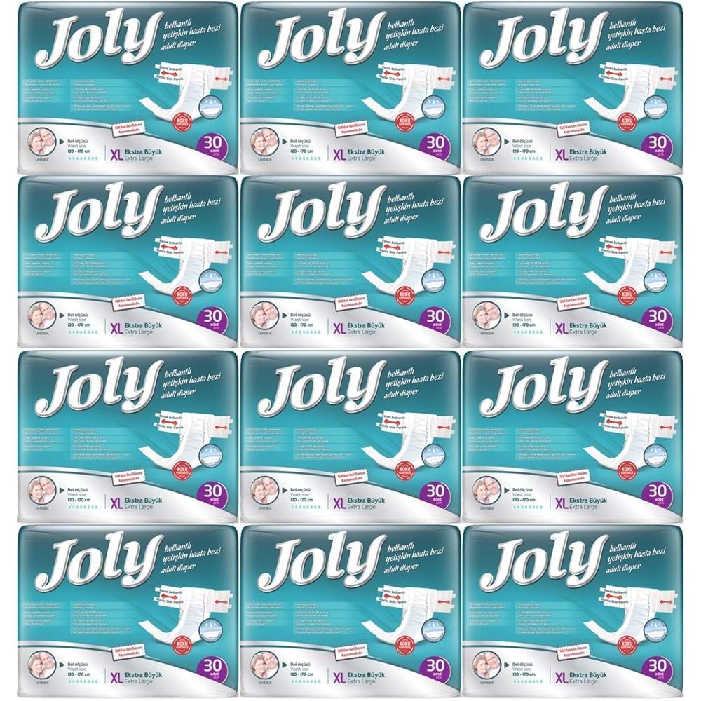 Joly Yetişkin Bezi Bel Bantlı XL - Ekstra Large - Extra Large 360 Adet
