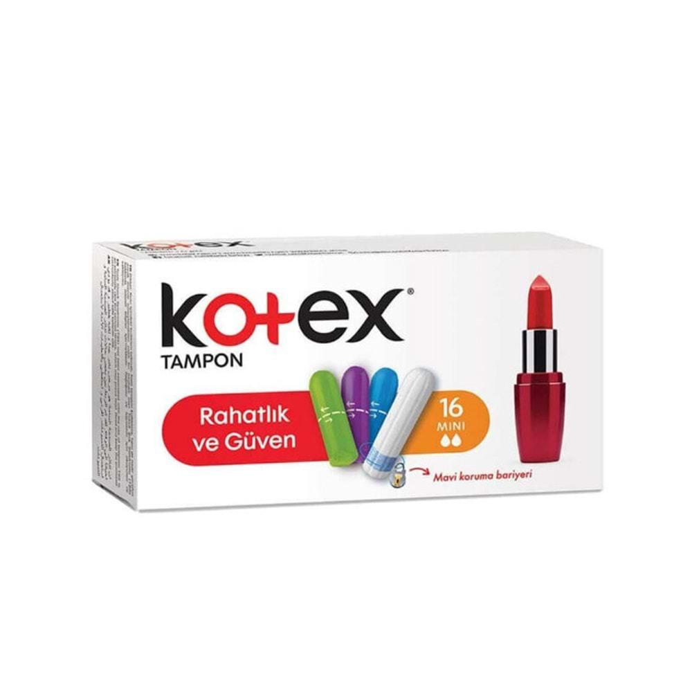 Kotex Tampon Süper - Mini - Normal 144 Lü Karma Set (9PK*16)
