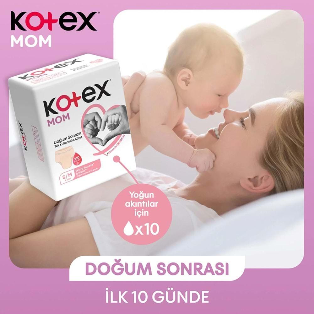 Kotex Mom Lohusa Külodu - Külot Bez L - Large - Büyük / XL - Extra Large - 24 Lü Set (3PK*8)