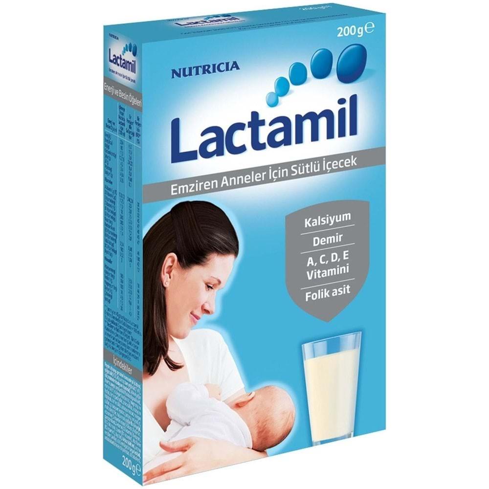 Nutrıcıa Lactamil 200GR (Emziren Anneler İçin Sütlü İçeçek) (12 Li Set)