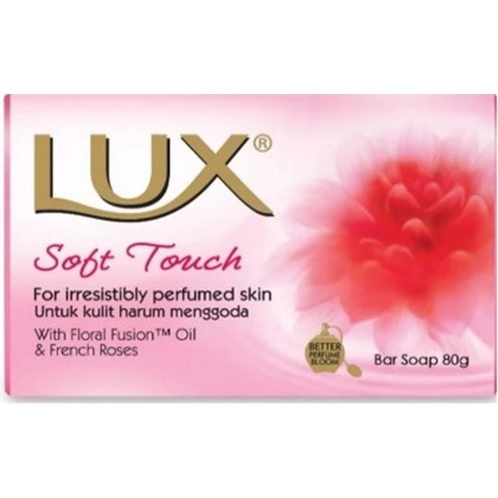 Lux Sabun 80GR Soft Touch (Yumuşak Dokunuş) (24 Lü Set)
