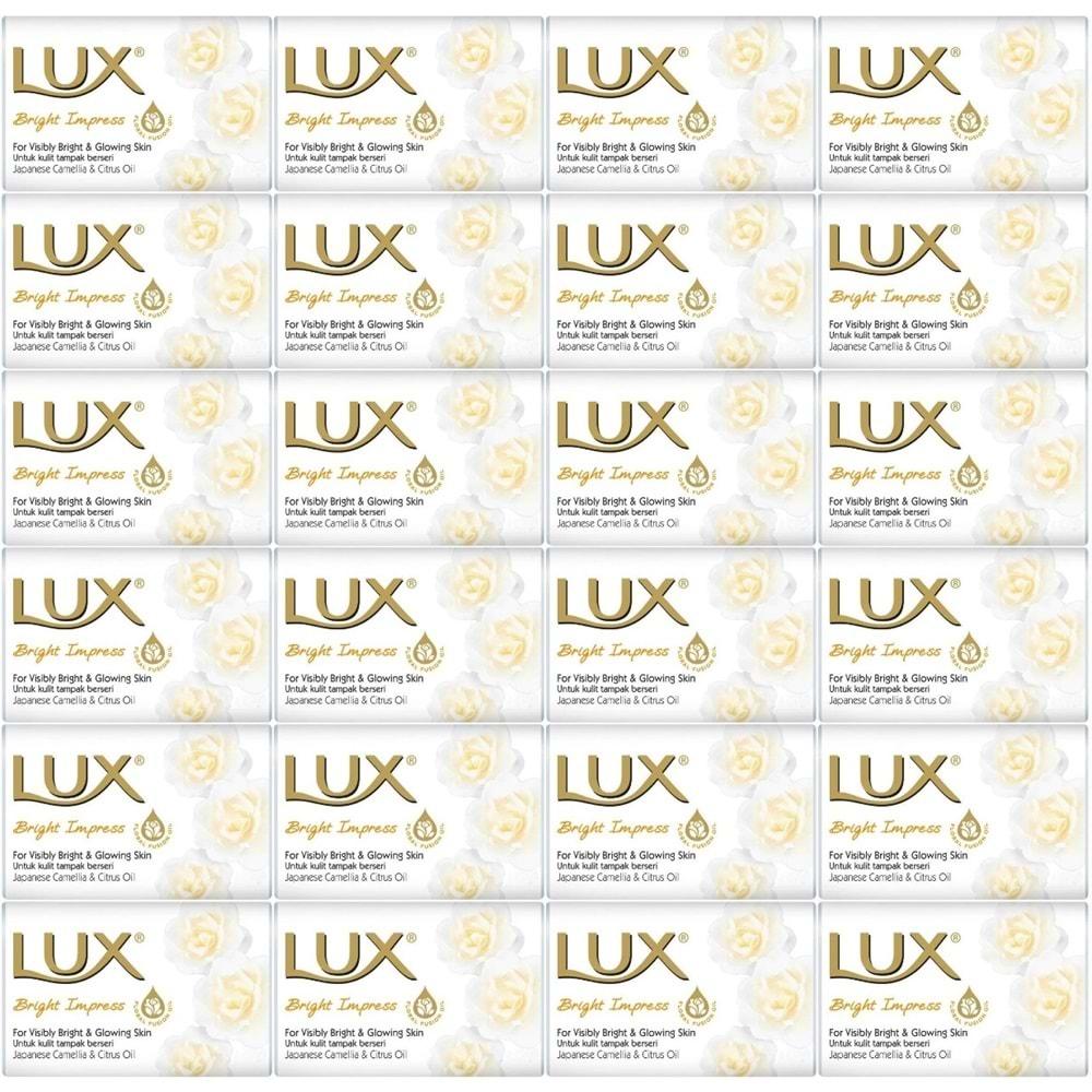 Lux Sabun 80GR Bright Impress (Etkileyici Parlaklık) (24 Lü Set)