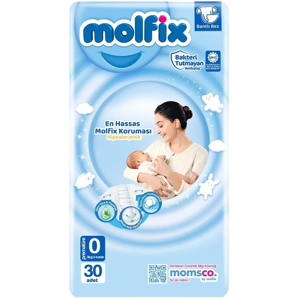 Molfix Bebek Bezi Ekonomik Beden:0 (0-3KG) Prematüre 60 Adet