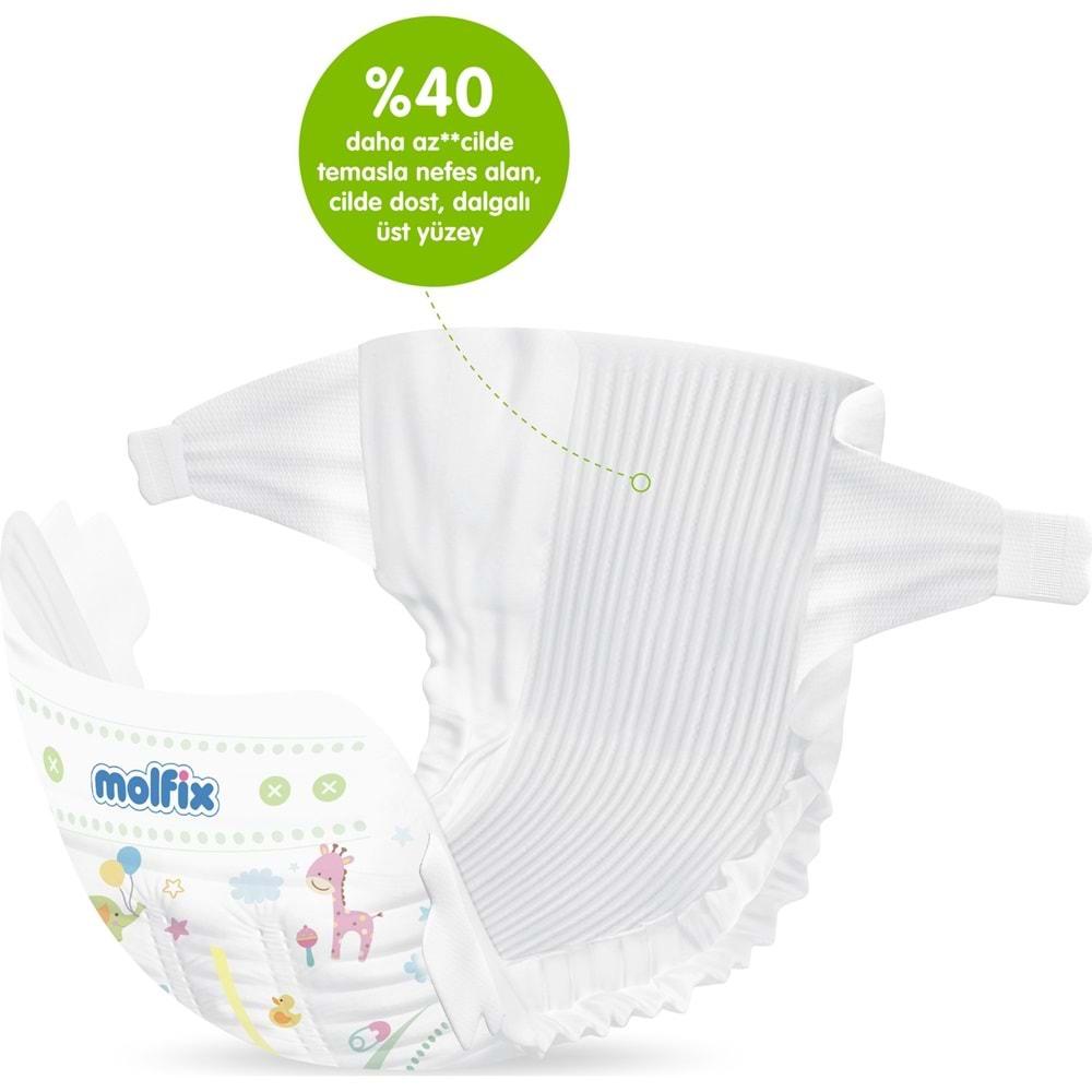 Molfix Pure&Soft Bebek Bezi Beden:2 (3-6Kg) Mini 248 Adet Ekonomik Ultra Avantaj Pk