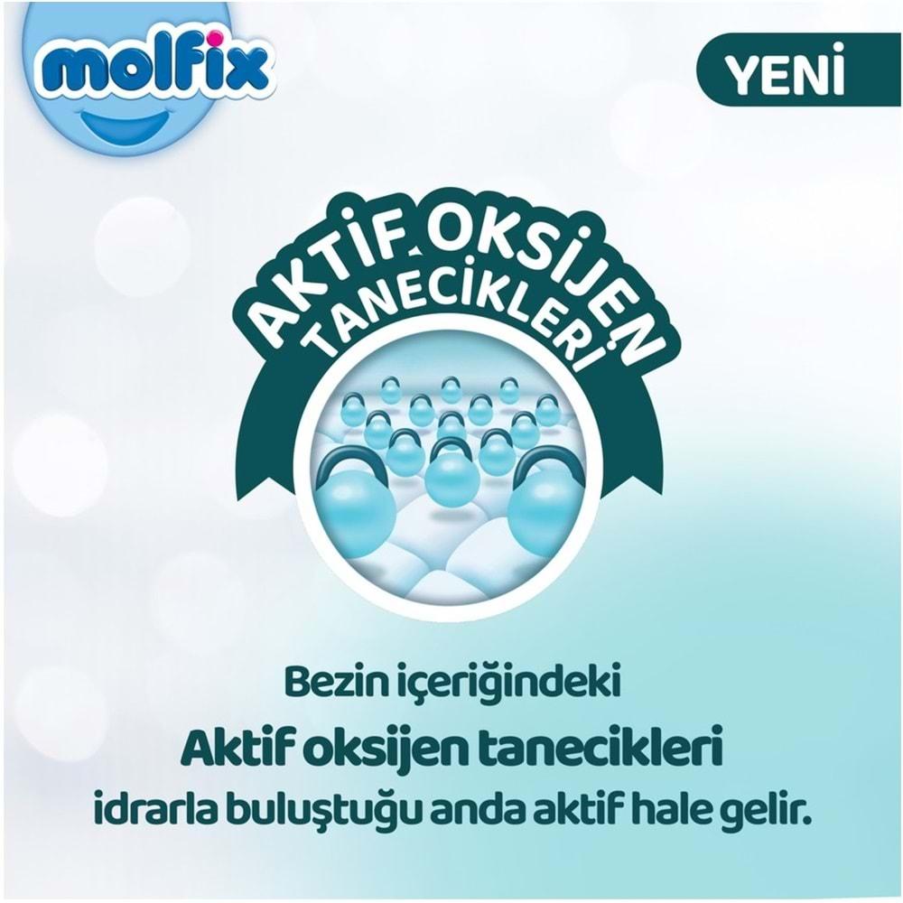 Molfix Premium Bebek Bezi Beden:2 (3-6KG) Mini 70 Adet Fırsat Pk + 3 Adet Islak Mendil