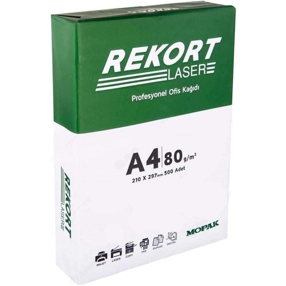 Mopak Rekort A4 80GR/M2 Fotokopi Kağıdı 3500 Adet (7PK*500)