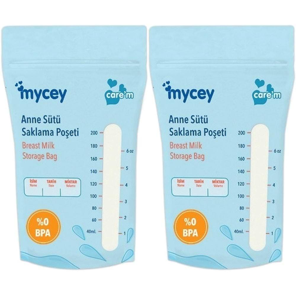 Mycey Anne Sütü / Süt Saklama Poşeti 25 Li Pk Tekli (2 Li Set)