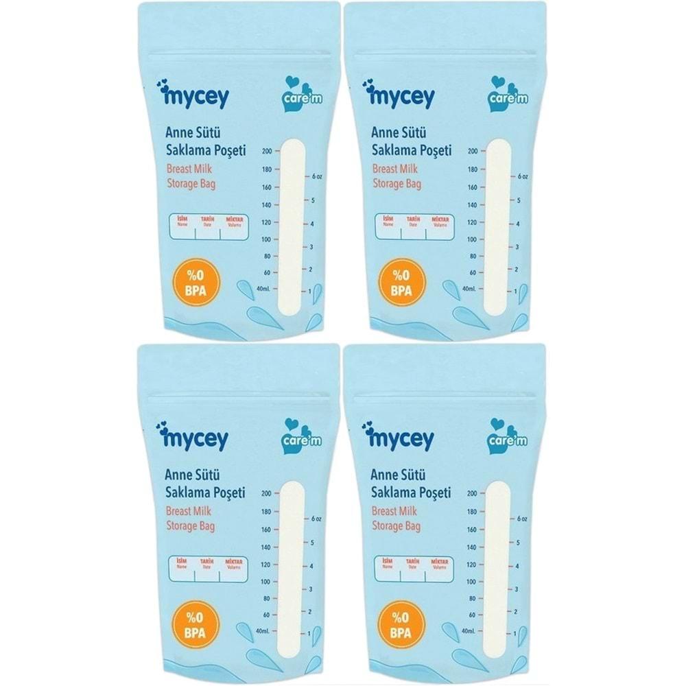 Mycey Anne Sütü / Süt Saklama Poşeti 25 Li Pk Tekli (4 Lü Set)