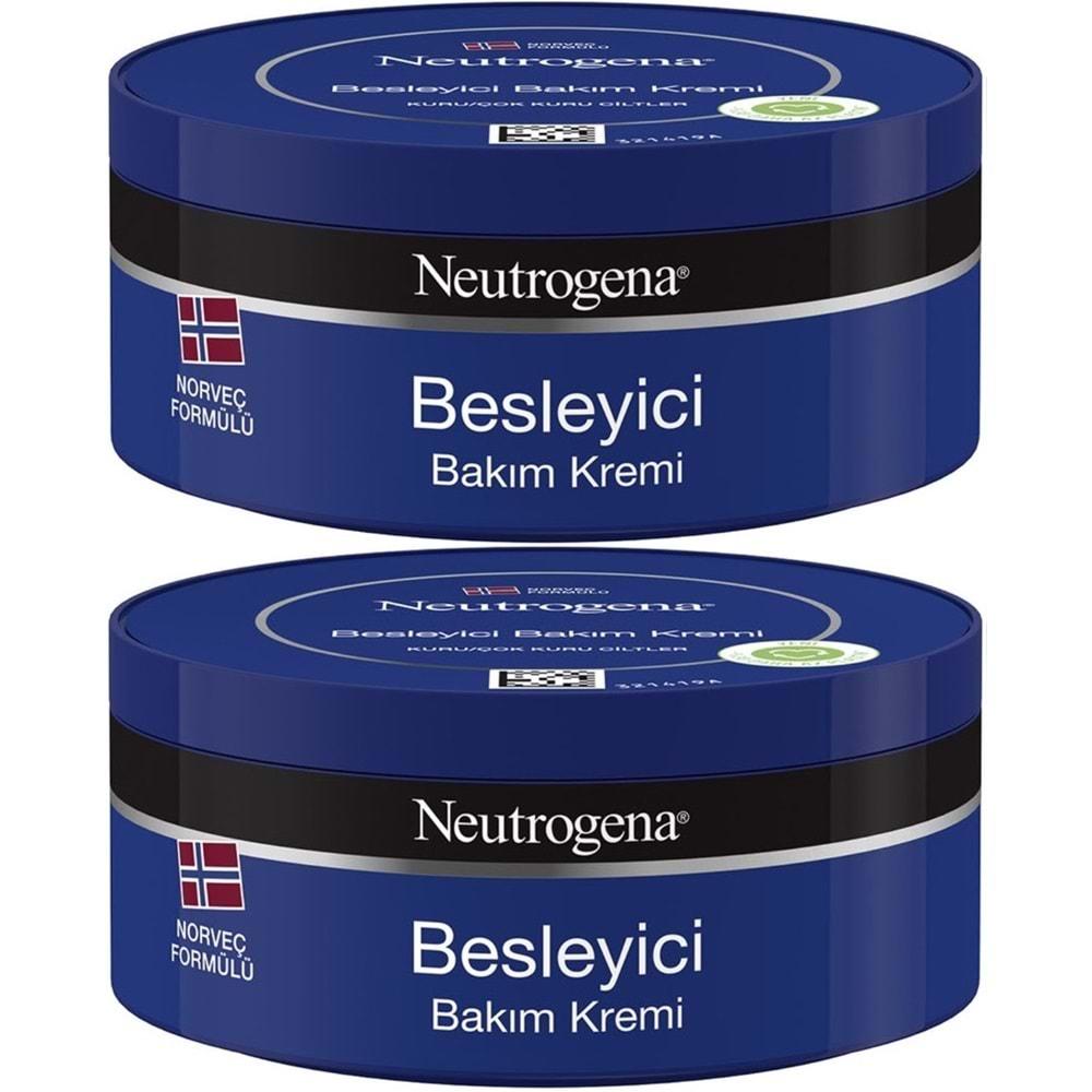 Neutrogena Norveç Formülü Besleyici Bakım Kremi 200ML (2 Li Set)