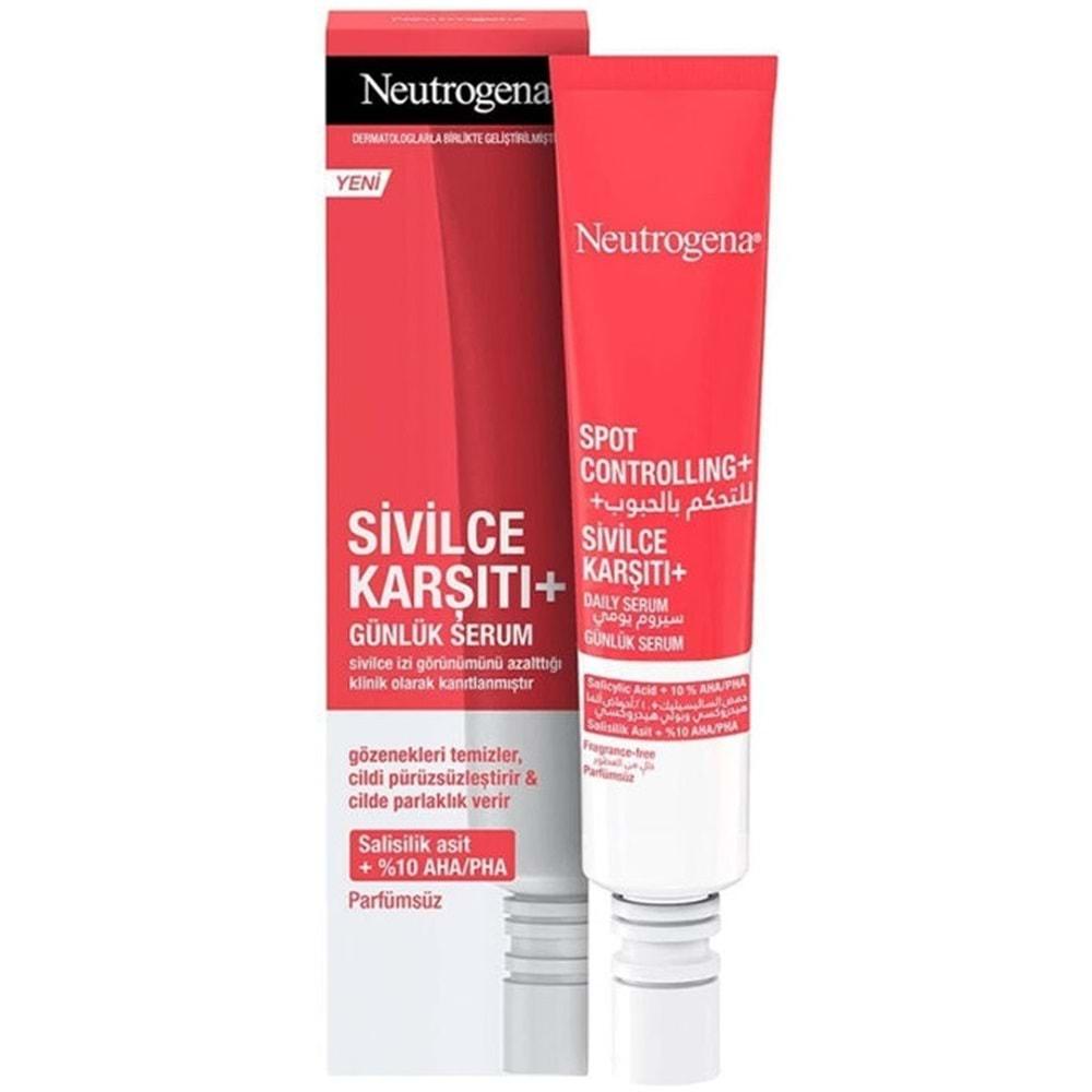 Neutrogena Spot Controlling Sivilce Karşıtı Serum 30ML (3 Lü Set)