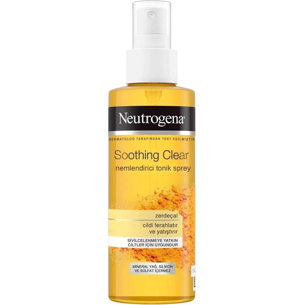 Neutrogena Soothing Clear Yüz Bakım Nemlendirici Tonik Spreyi 125ML (6 Lı Set)