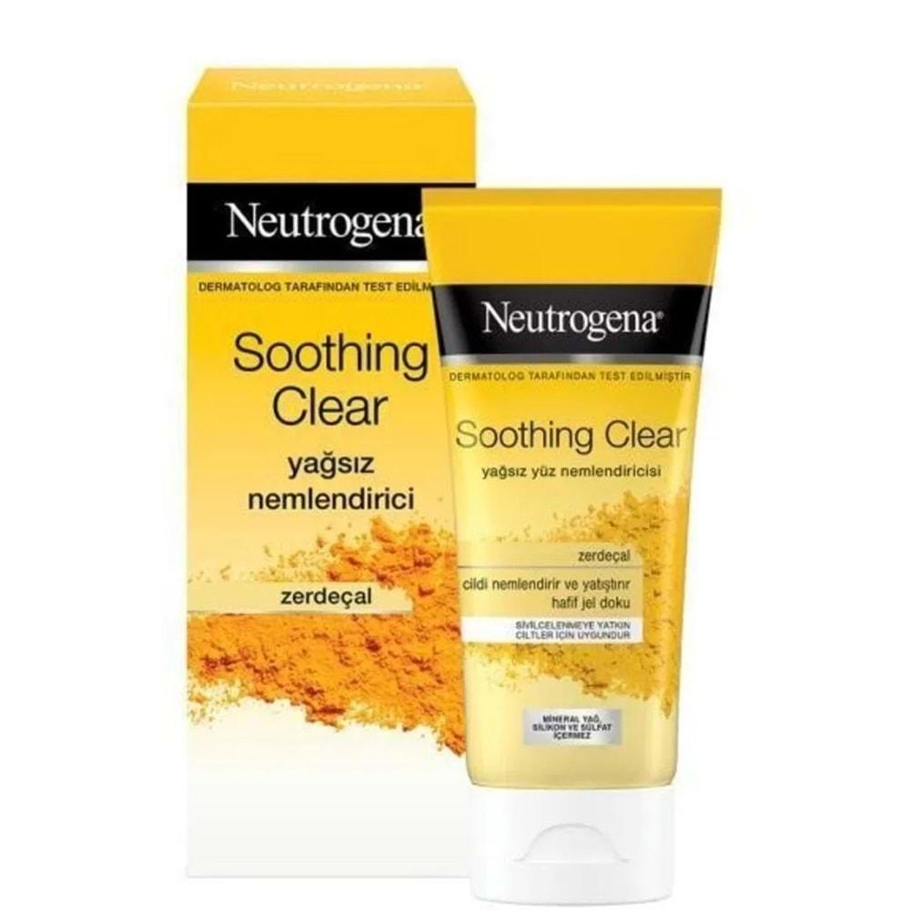 Neutrogena Soothing Clear Yağsız Nemlendirici 75ML (5 Li Set)