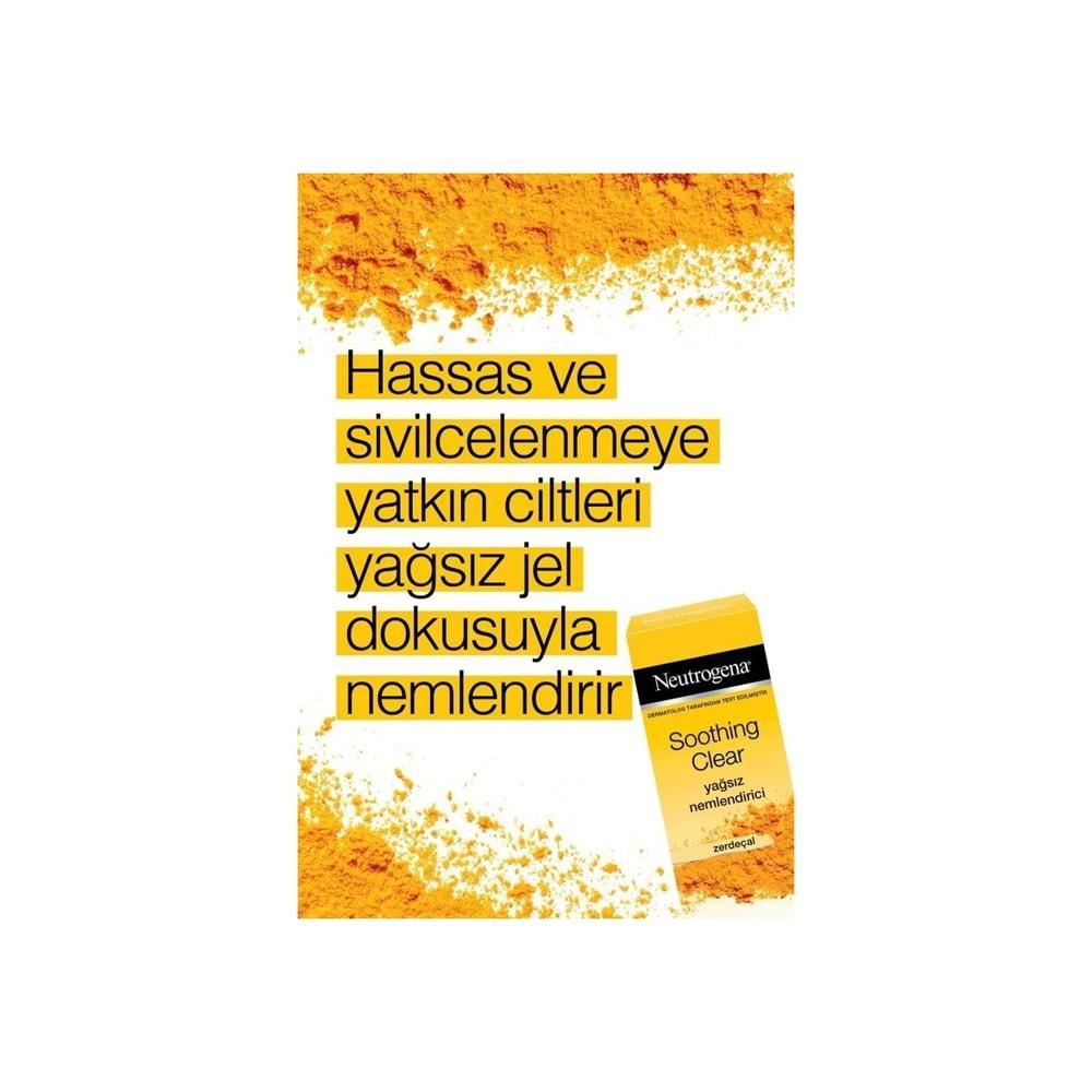 Neutrogena Soothing Clear Yağsız Nemlendirici 75ML (5 Li Set)