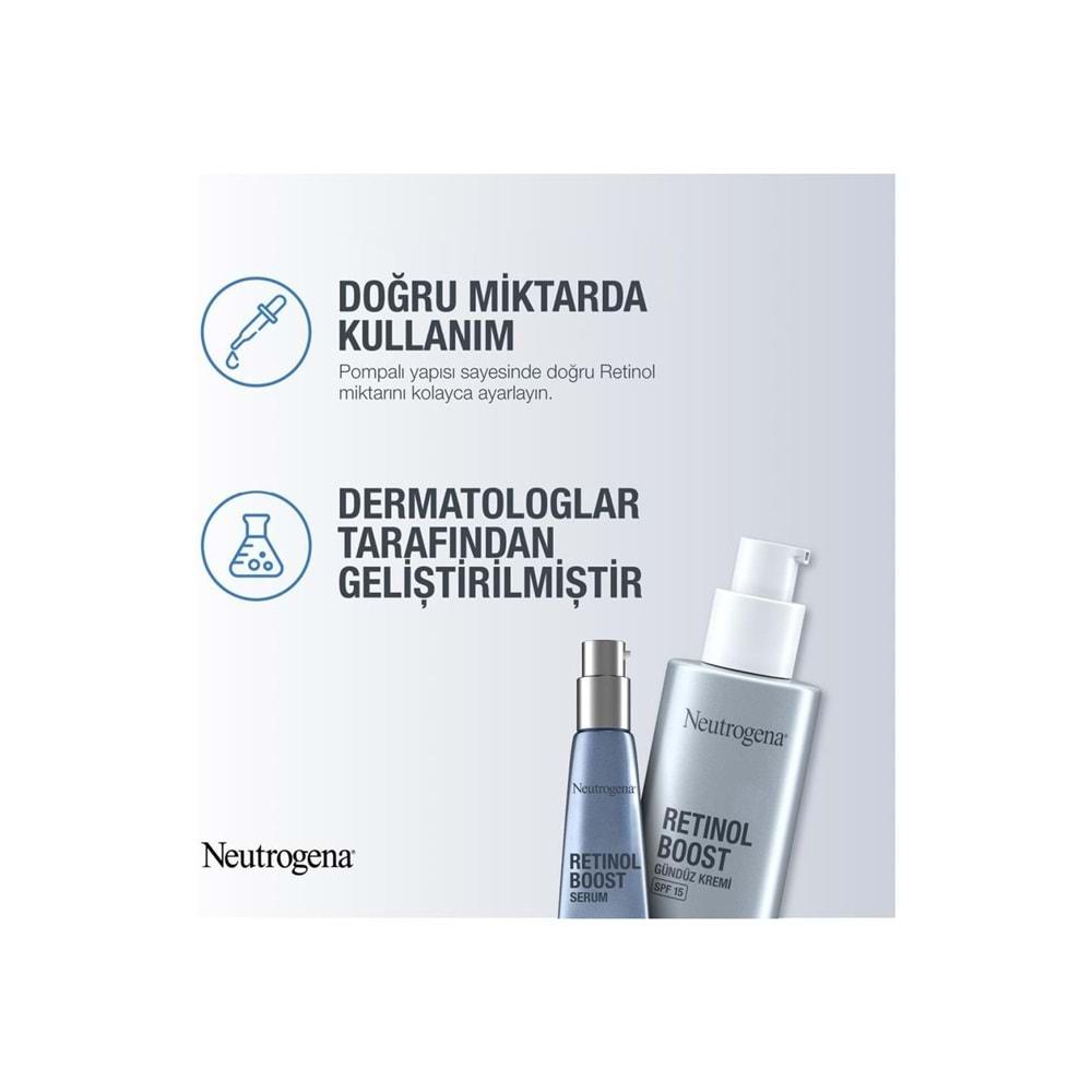 Neutrogena Retinol Boost Serum Antiaging 30ML (Yaşlanma Karşıtı Serum) (2 Li Set)