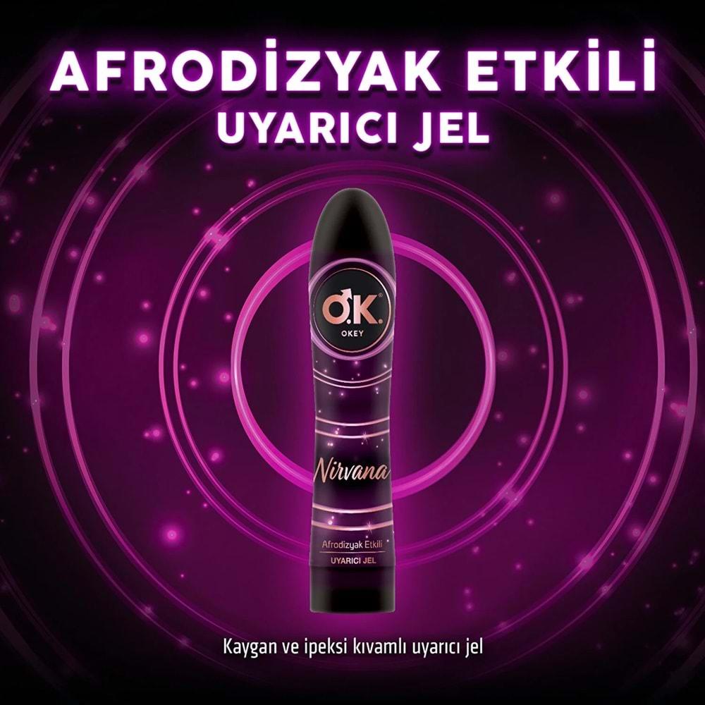 Okey Kayganlaştırıcı Jel 100ML Nirvana (2 Li Set)