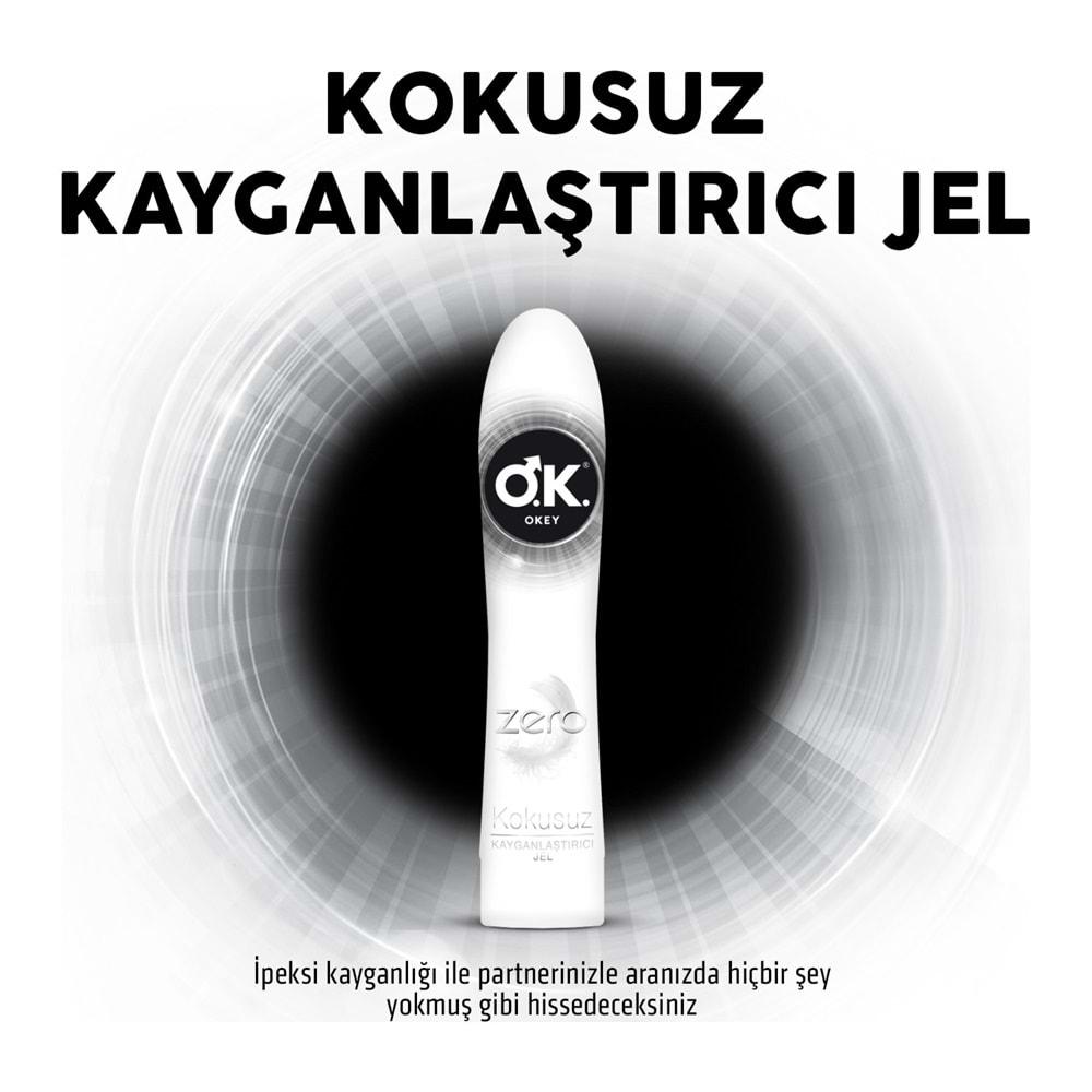 Okey Kayganlaştırıcı Jel 100ML Karma (Çilekli/Zero) (2 Li Set)