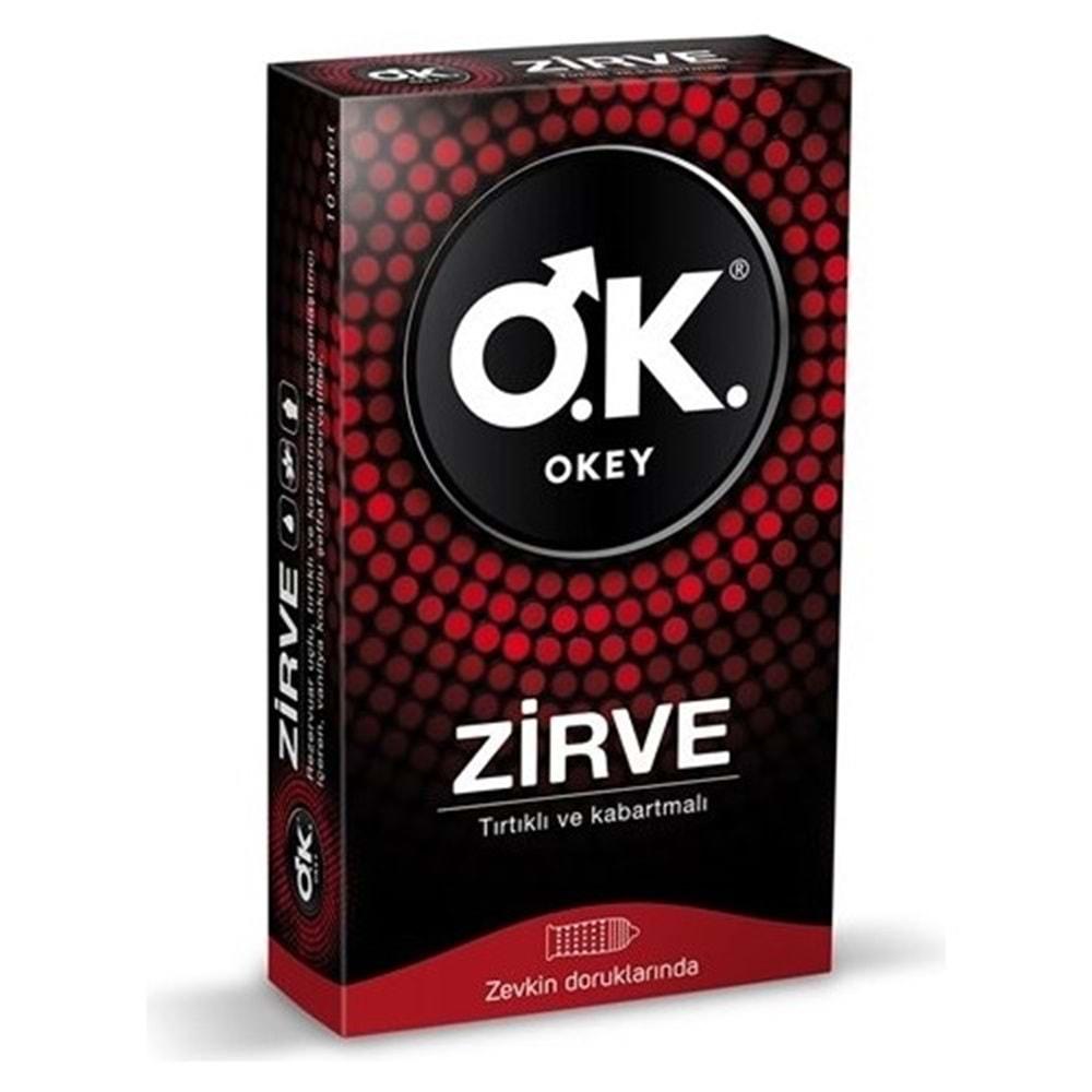 Okey Prezervatif 30 Adet Zirve (3 Lü Set)