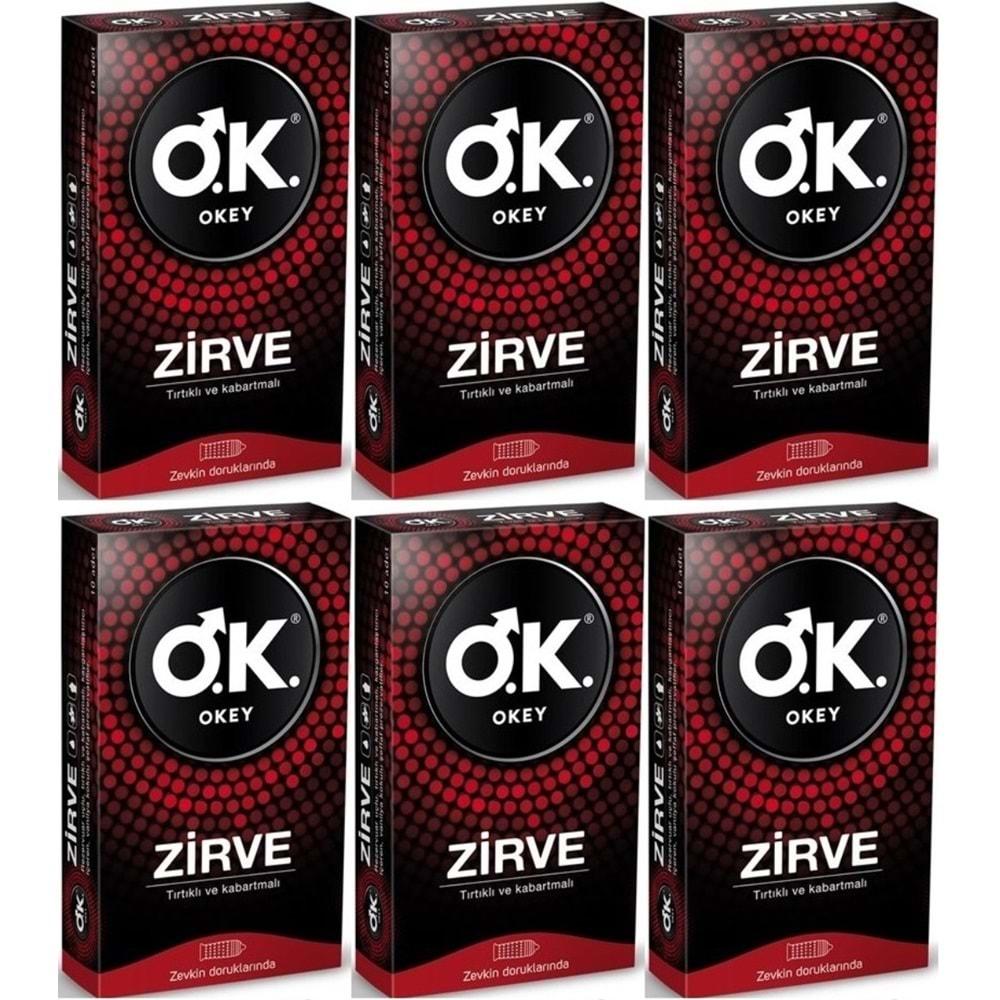 Okey Prezervatif 60 Adet Zirve (6PK*10)