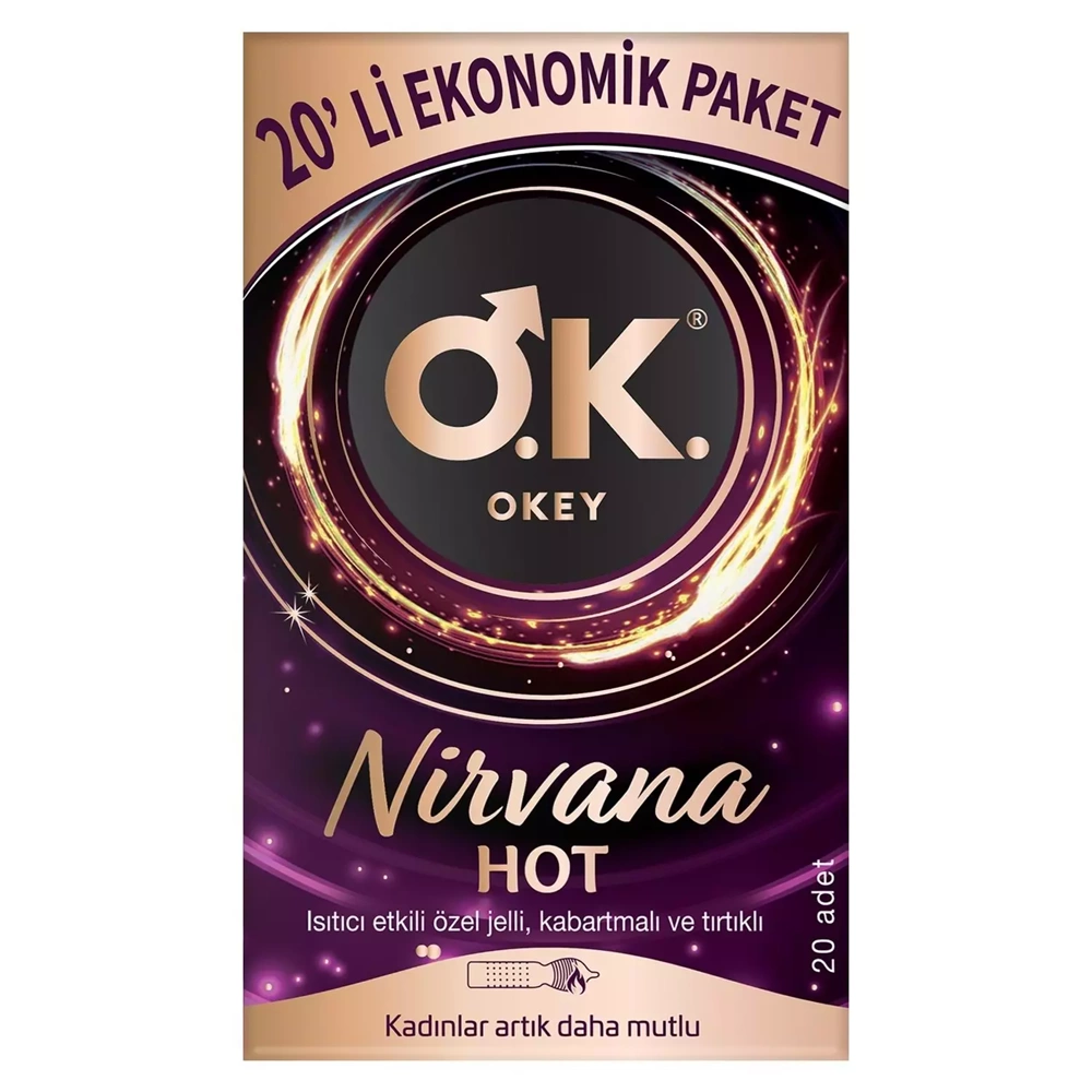 Okey Prezervatif 80 Adet Nirvana Ekonomik Pk (4PK*20)