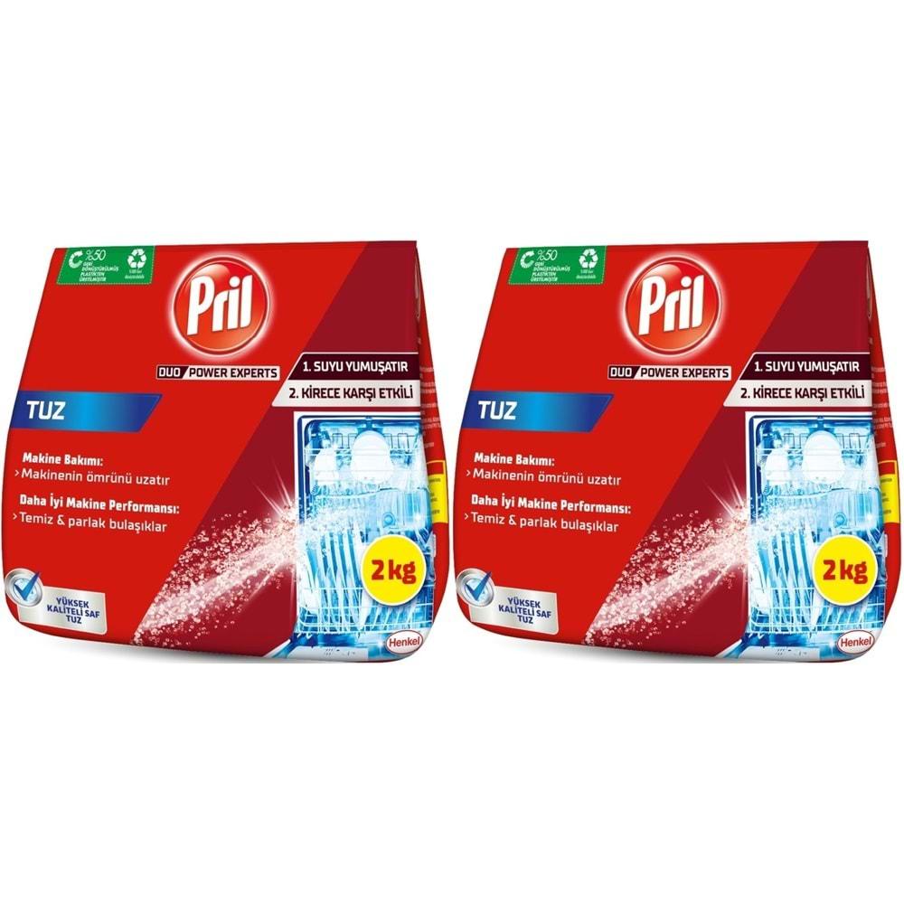 Pril Bulaşık Makinesi Tuzu 4KG (2PK*2KG)