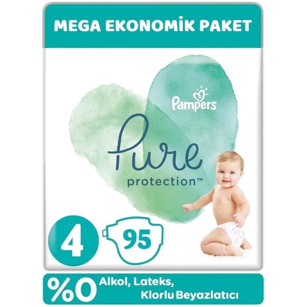 Prima Pure Bebek Bezi Mega Ekonomik Pk Beden:4 (9-14Kg) Maxi 95 Adet