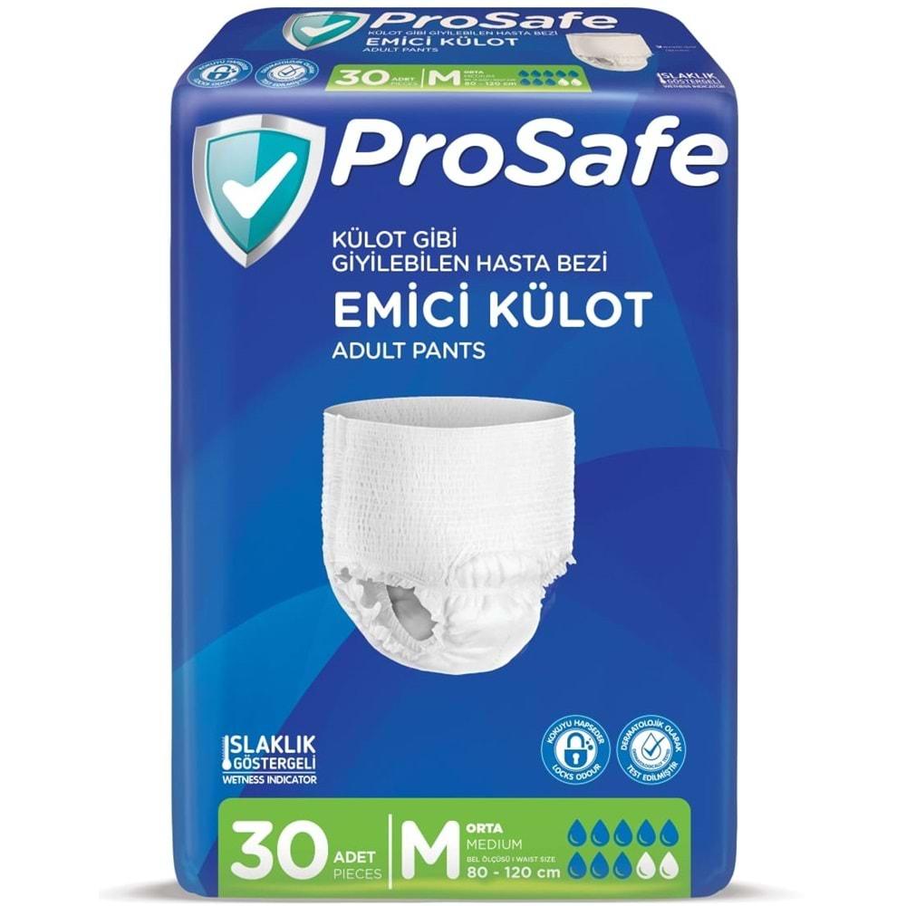 Prosafe Emici Külot Hasta Bezi Orta-Medium 180 Adet (6PK*30)