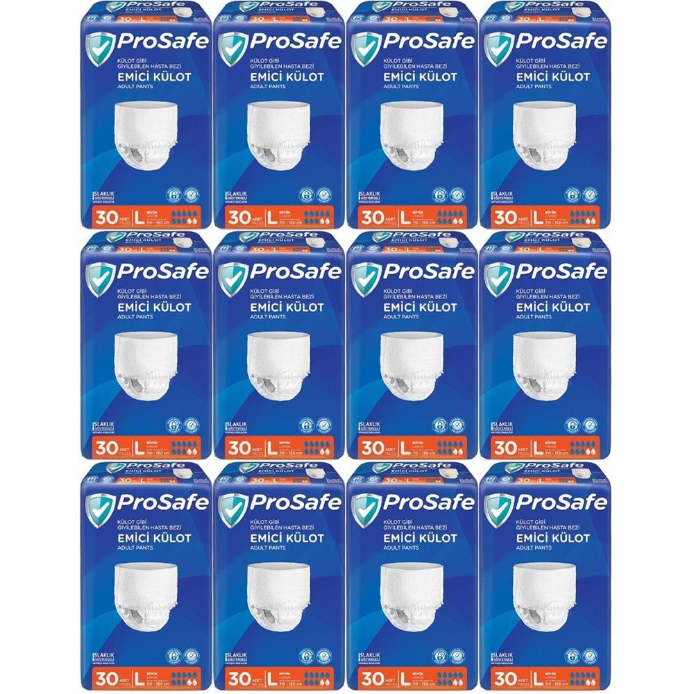 Prosafe Emici Külot Hasta Bezi Büyük-Large 360 Adet (12PK*30)