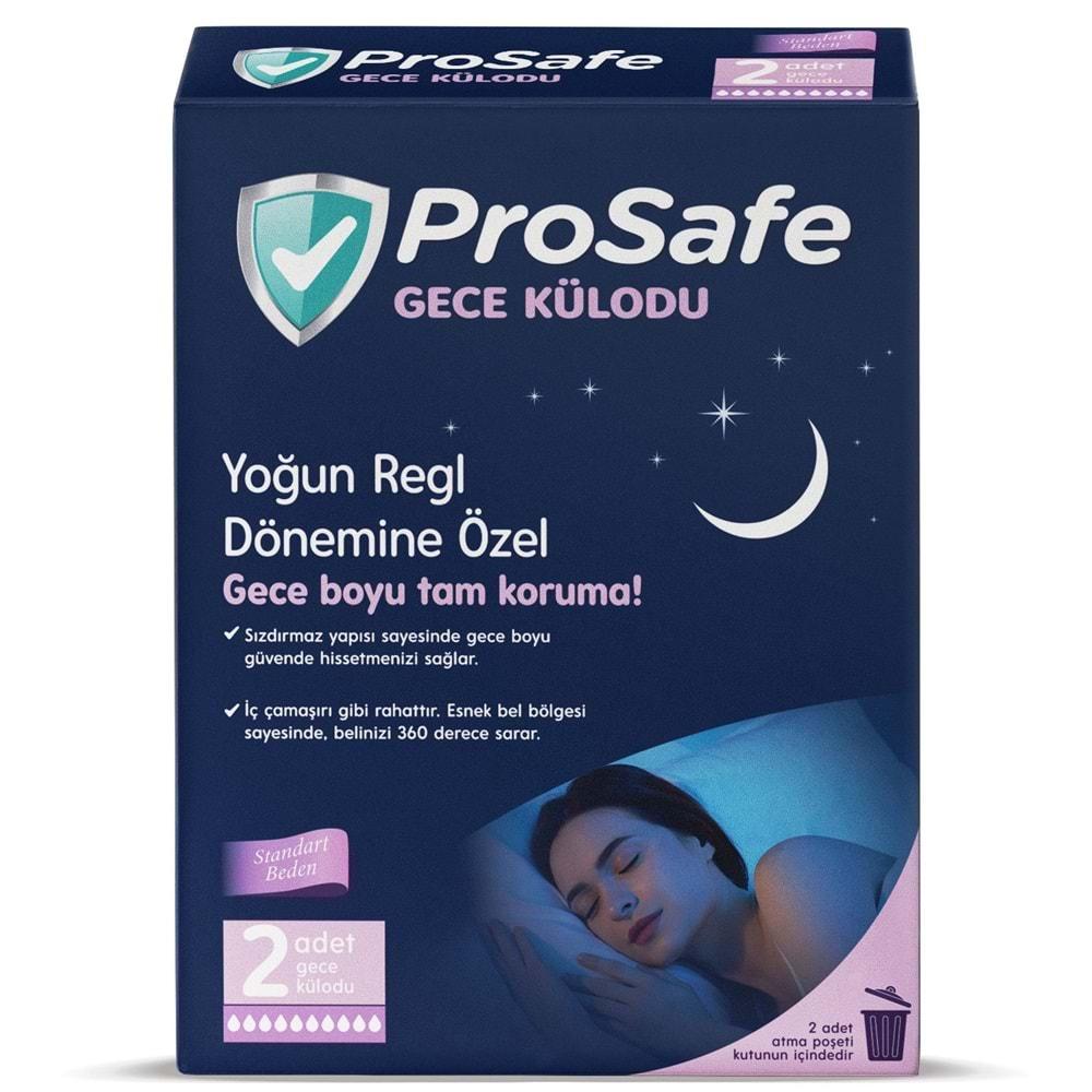 Prosafe Gece Külodu / Külot (Yoğun Regl Dönemine Özel) (6 Lı Set) (3PK*2)