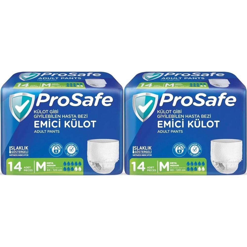 Prosafe Emici Külot Hasta Bezi M - Orta - Medium 28 Adet (2PK*14)