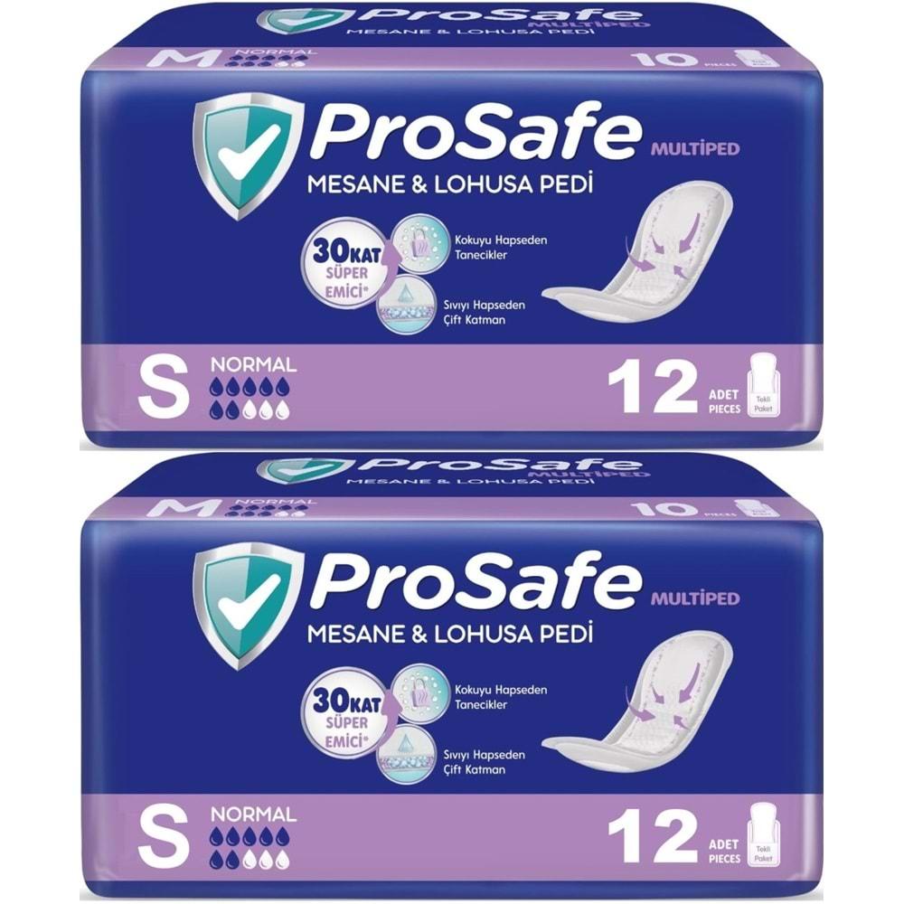Prosafe Mesane & Lohusa Pedi S - Küçük - Small Normal 24 Adet (2PK*12)