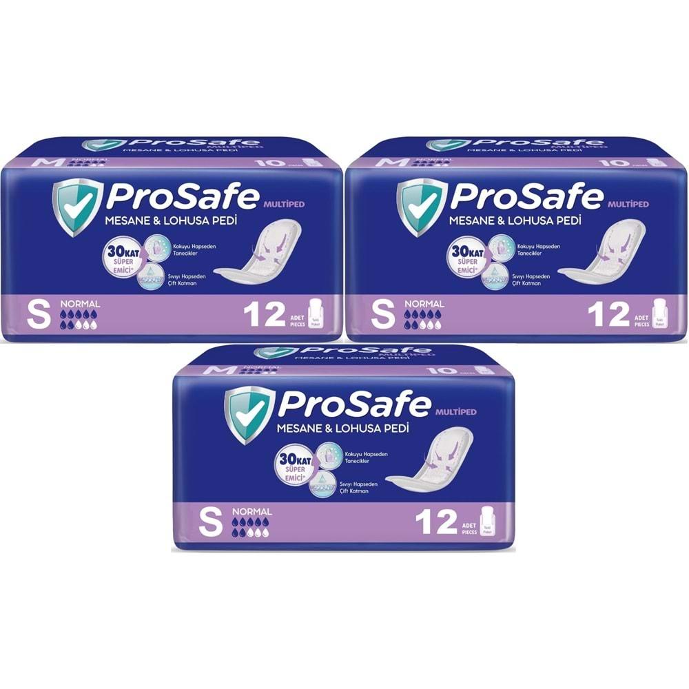 Prosafe Mesane & Lohusa Pedi S - Küçük - Small Normal 36 Adet (3PK*12)