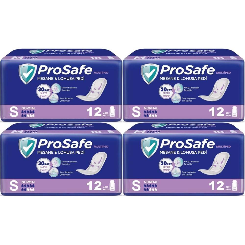 Prosafe Mesane & Lohusa Pedi S - Küçük - Small Normal 48 Adet (4PK*12)
