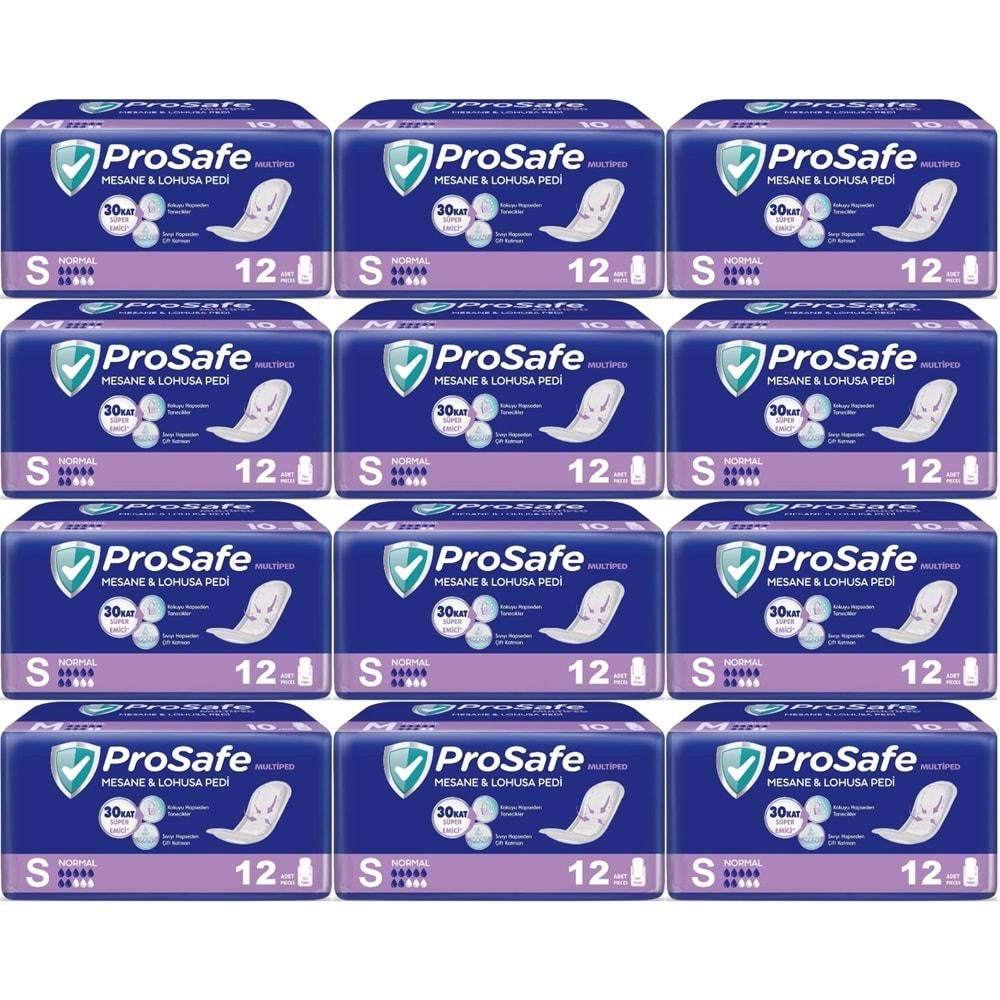 Prosafe Mesane & Lohusa Pedi S - Küçük - Small Normal 144 Adet (12PK*12)
