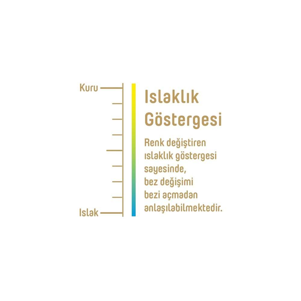 Pure Baby Organik Bebek Bezi 3 Beden 4-10 KG Midi 56 Adet Ekonomik Fırsat Pk
