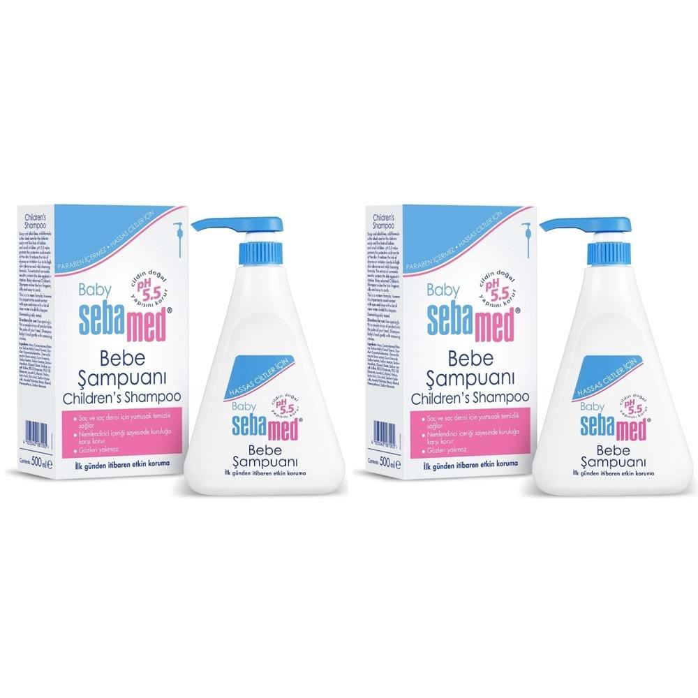 Sebamed Bebek Şampuanı 500ML Pompalı (2 Li Set)