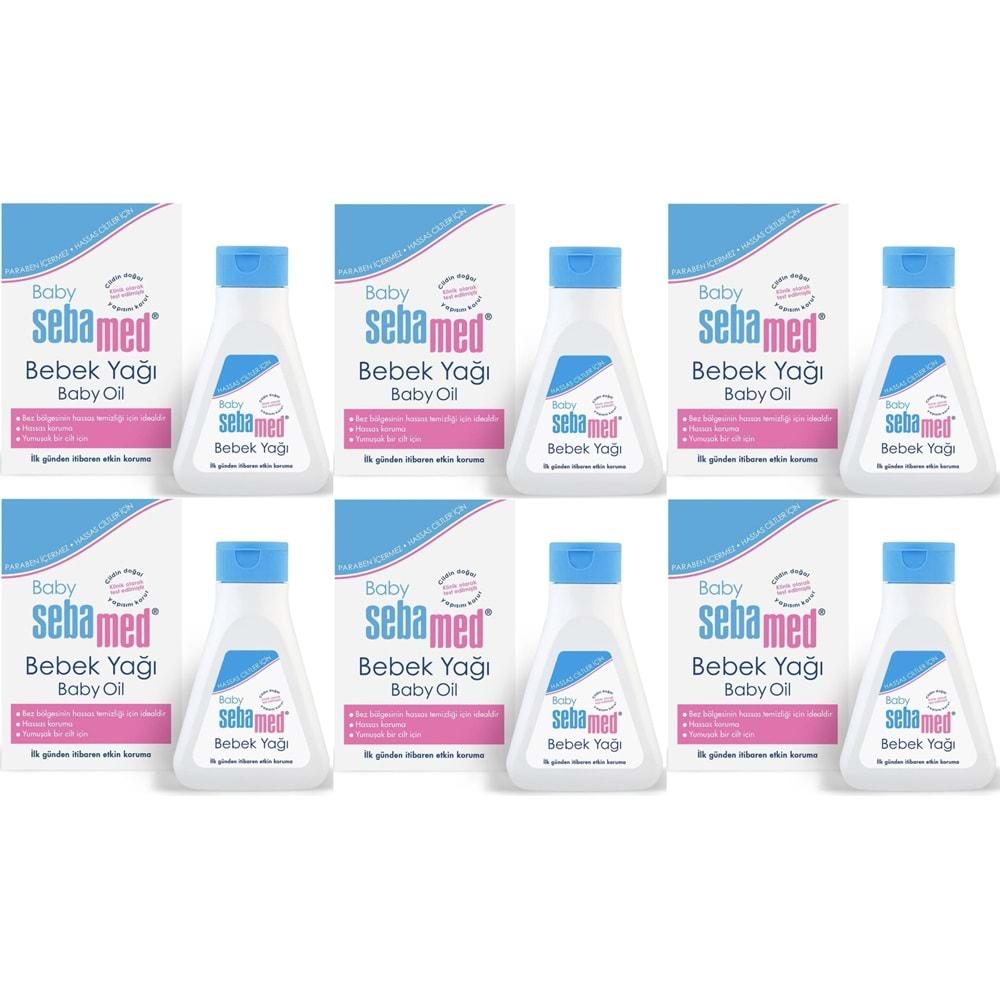 Sebamed Bebek Yağı 150ML (6 Lı Set)