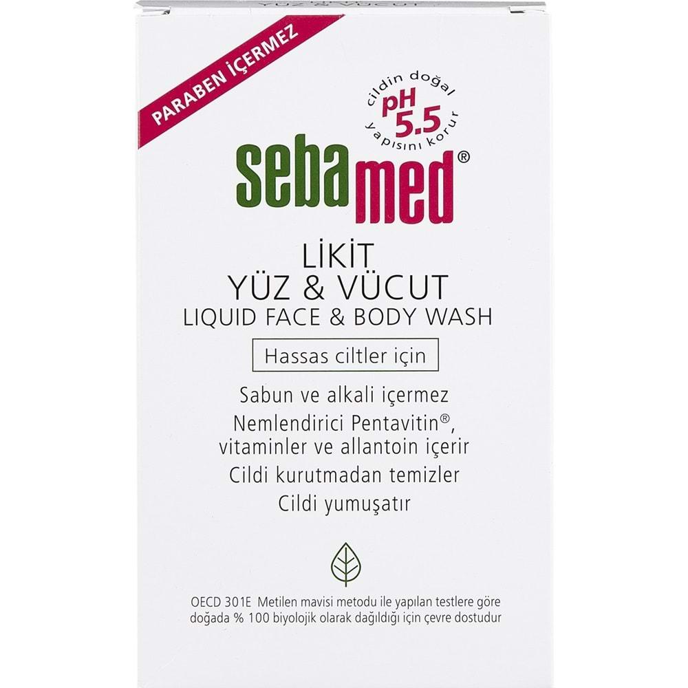 Sebamed Yüz ve Vücut Temizleyici Likit 200ML (4 Lü Set)