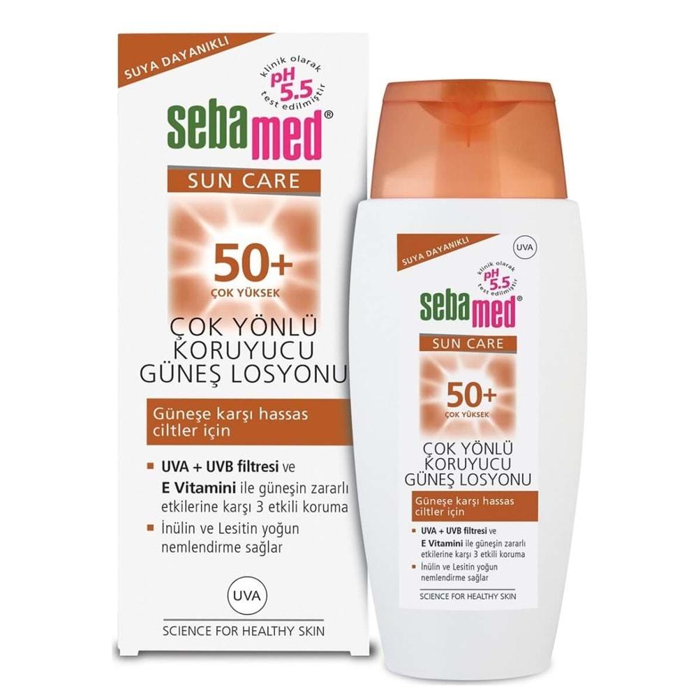 Sebamed Sun Care Çok Yönlü Koruyucu Güneş Losyonu 50+ Faktör 150ML (4 Lü Set)