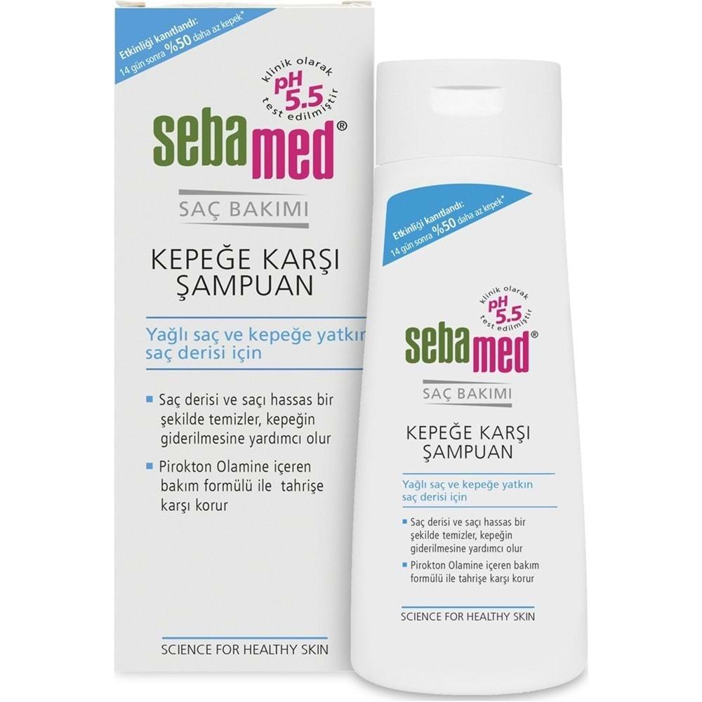 Sebamed Şampuan 200ML Kepeğe Karşı (Yağlı ve Kepeğe yatkın saç derisi İçin) (2 Li Set)