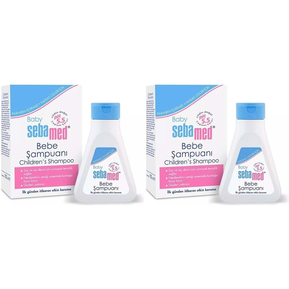 Sebamed Bebek Şampuanı 150ML Yeni Doğan (2 Li Set)