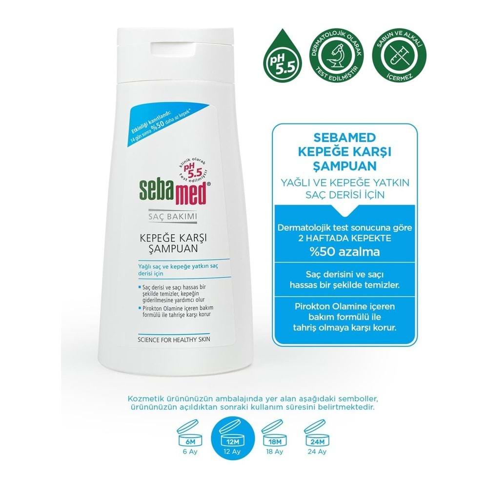 Sebamed Şampuan 400ML Kepeğe Karşı ve Yağlı Saç Tipleri için (2 Li Set)