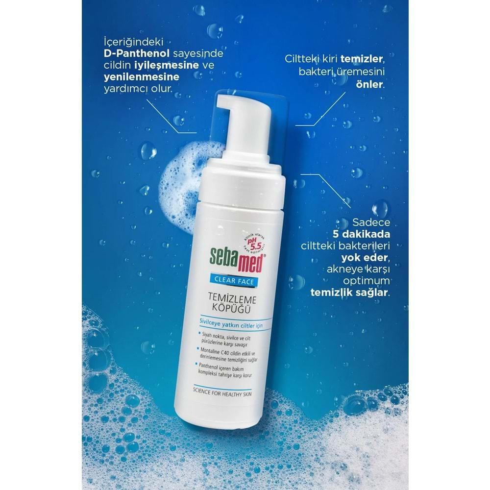 Sebamed Clear Face Yüz Temizleme Köpüğü 150ML (3 Lü Set)