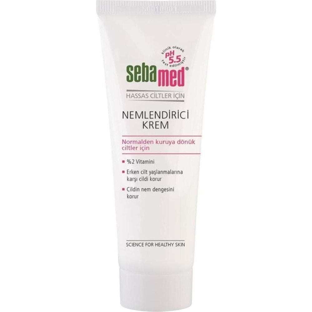 Sebamed Nemlendirici Krem Tüp 50ML (Günlük Kullanım) (4 Lü Set)