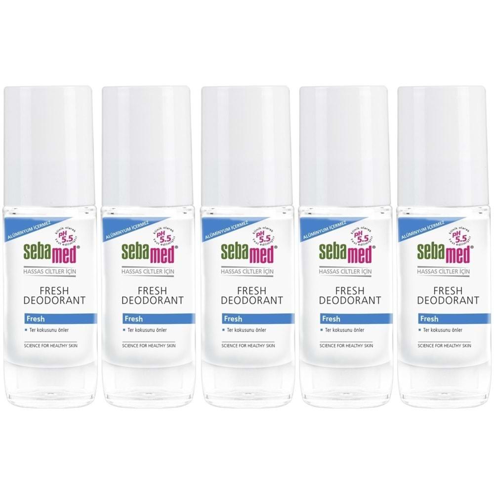 Sebamed Roll-On 50ML Fresh (5 Li Set)