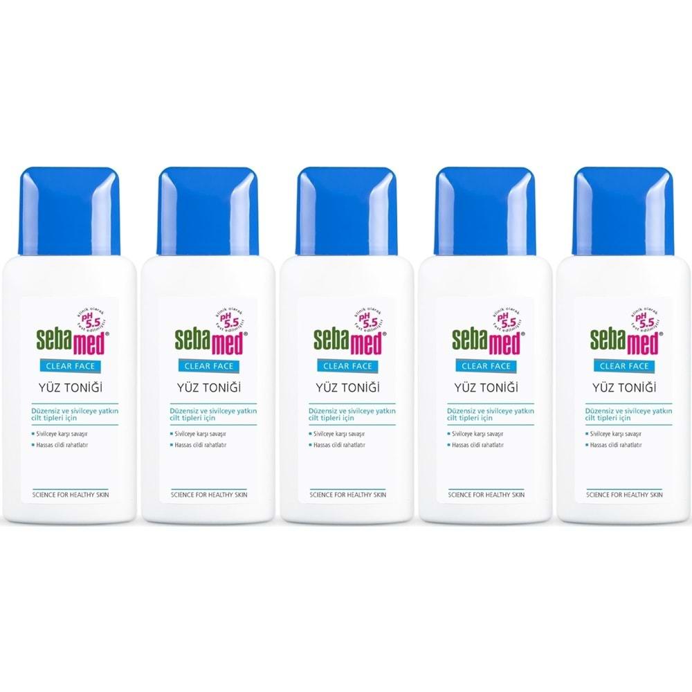 Sebamed Clear Face Yüz Temizleyici Toniği 200ML (5 Li Set)