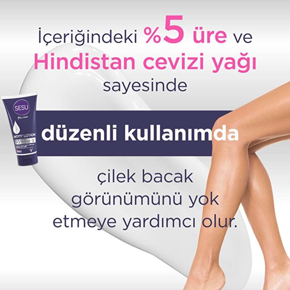 Sesu Vücut Losyonu 175ML (Body Lotıon) (4 Lü Set)