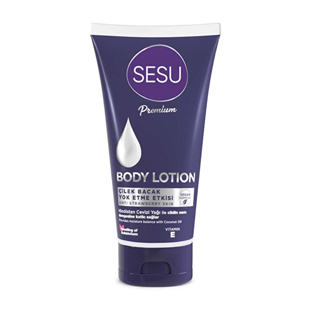 Sesu Vücut Losyonu 175ML/Vücut Peelingi 250ML/Simli Cilt Bakım Yağı 150ML Karma (3 Lü Set)