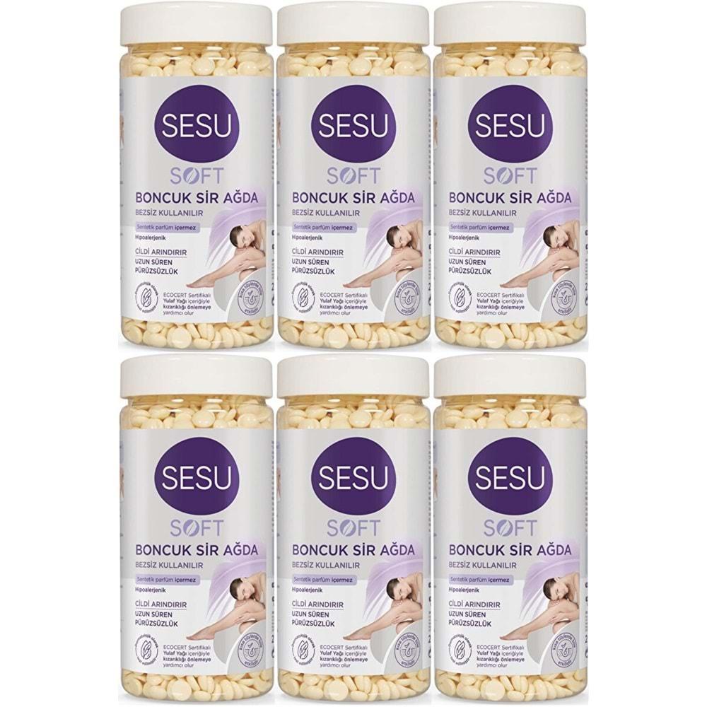 Sesu Boncuk Sir Ağda 250GR Soft (6 Lı Set)