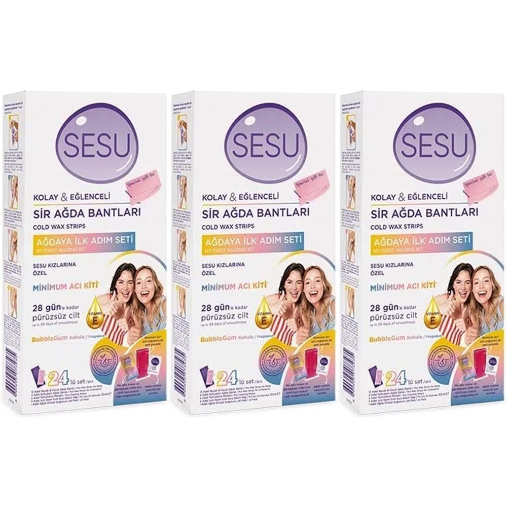 Sesu Sir Ağda Bandı 24 Lü Pk (Ağdaya İlk Adım Serisi) (3 Lü Set)