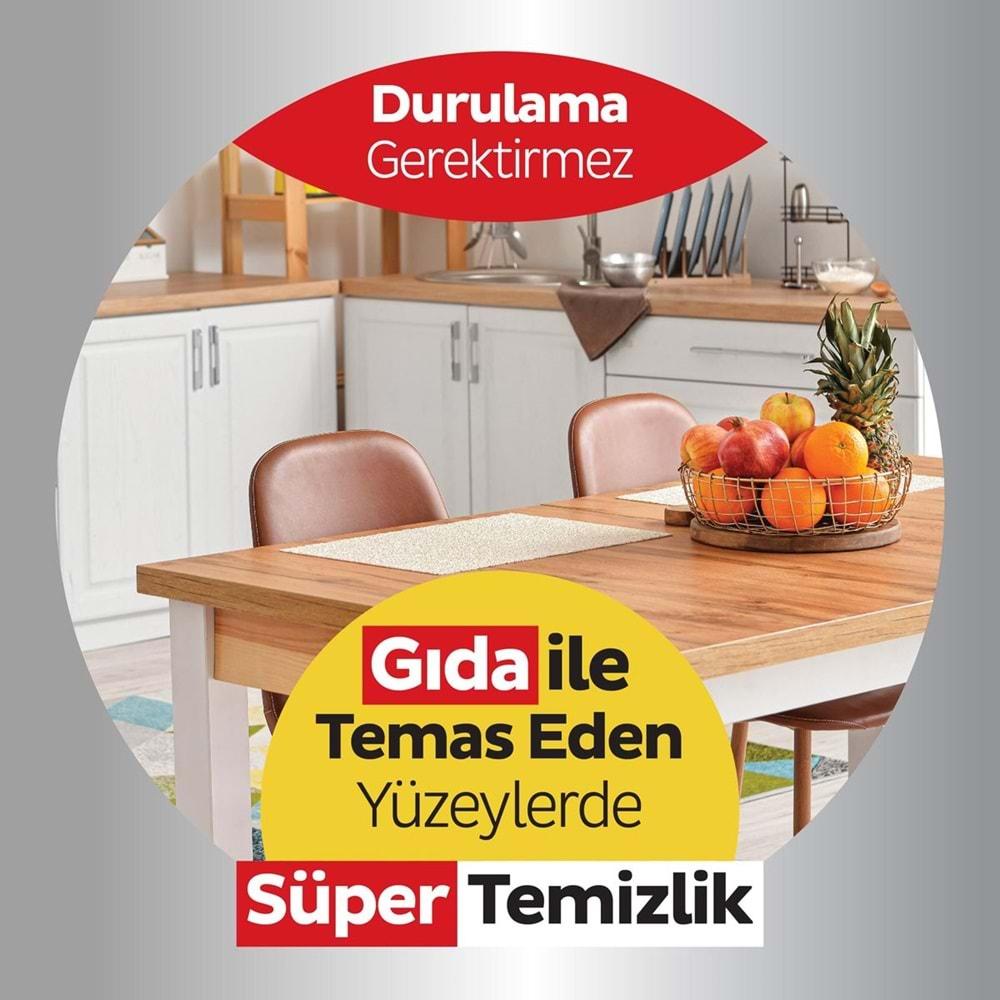 Sleepy Easy Clean Yüzey Temizlik Mutfak Havlusu -Mendili 50 Yaprak Limon Yağlı (6Lı Set) 300 Yaprak